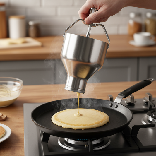 Winco Aluminum Pancake Dispenser w/ 8 Portion Setting APCD-6