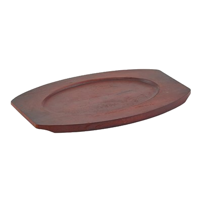 Wood Underliner Oval 11" For Sizzling Platter