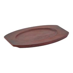 Wood Underliner Oval 12" For Sizzling Platter