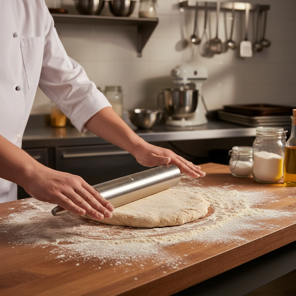 superior-equipment-supply - Winco - Aluminum Rolling Pin 18"