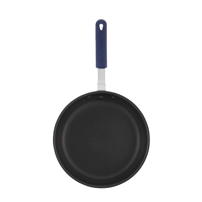 Gladiator Fry Pan Aluminum With Blue Silicone Sleeve 10" Diameter