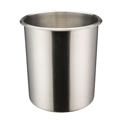 Bain Marie Pot Stainless Steel 6 qt. 8" x 8-3/4"