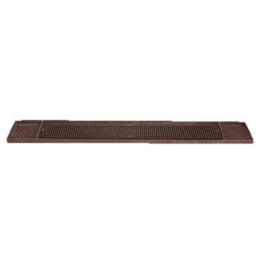 superior-equipment-supply - Winco - Winco Brown Rubber Bar Mat 27" x 3-1/4"