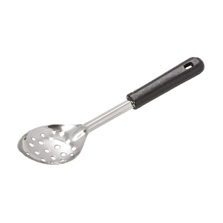 superior-equipment-supply - Winco - Basting Spoon 11" Stainless Steel Perforated With Bakelite Handle