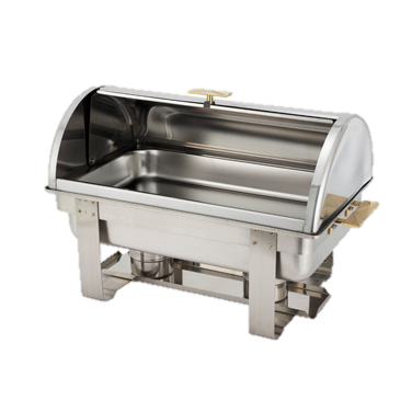 superior-equipment-supply - Winco - Roll Top Chafer 8 Qt. Stainless Steel