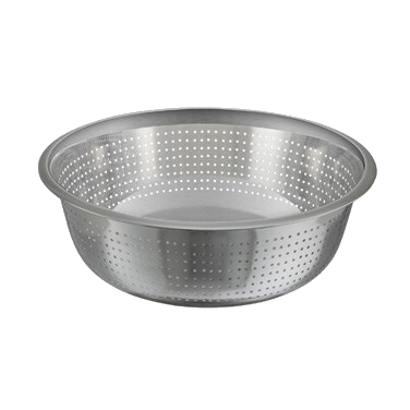 Chinese Colander 2.5mm Holes Stainless Steel 15"
