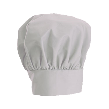 superior-equipment-supply - Winco - Chef Hat White 13" Adjustable Velcro