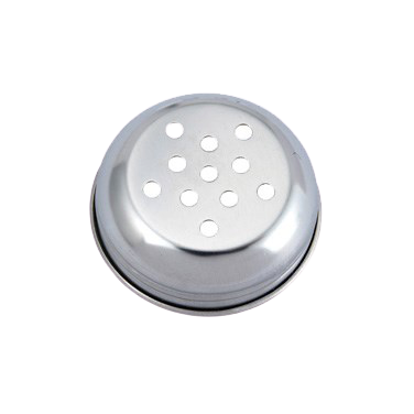 Cheese Shaker Top with Holes for G-107 Chrome-Plated - One Dozen