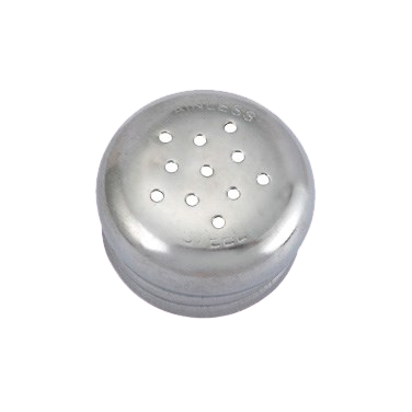 Glass Shaker Mushroom Top for G-109 Stainless Steel - One Dozen
