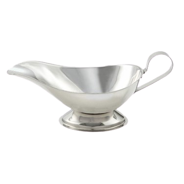 Gravy Boat with Handle Stainless Steel 10 oz.
