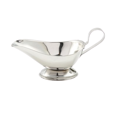 Gravy Boat with Handle Stainless Steel 3 oz.