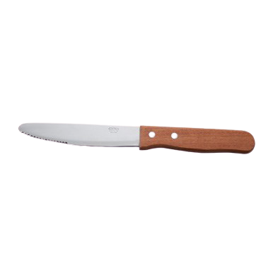 Large Wood Handle Steak Knife
