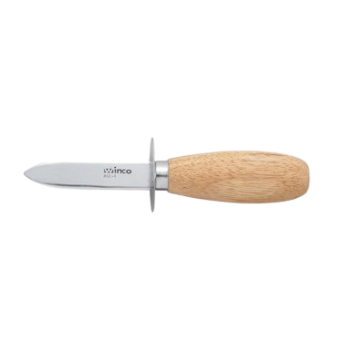 Oyster/Clam Knife 2-3/4" Stainless Steel Blade with Wooden Handle 5-7/8" O.A.L.
