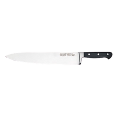 Acero Chef Knife Forged 12" Stainless Steel Blade with Black POM Handle