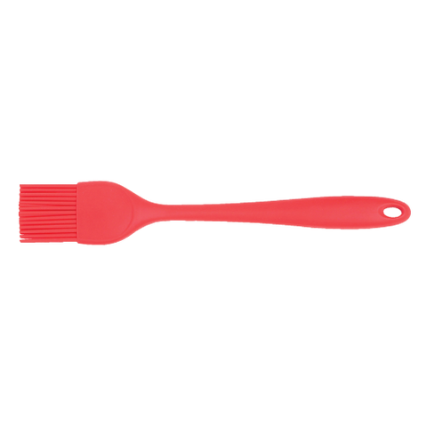 Harold Imports Brush 10.75" Cherry Red 100% Pure Silicone