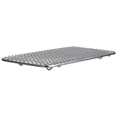 Wire Pan Grate 1/3 Size Raised Feet Rust-Resistant Stainless Steel 5" x 10-1/2"