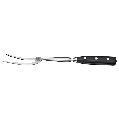 Acero Carving Fork 4" Blade Forged Extra-Heavyweight Stainless Steel 12" O.A.L.
