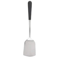 Tablecraft Products 2514 Spatula, 13-1/2'', spoon shaped, dishwasher safe,  rubber blade, white, BPA Free (must be purchased i - Gerharz Equipment