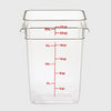 CamSquare Polycarbonate Food Storage Container 22 Qt. Clear