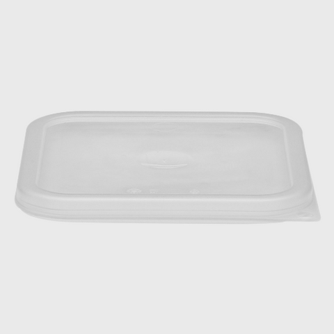 Cambro Polyethylene Food Storage Container Cover 6 & 8 Qt. Translucent