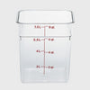 CamSquare Polycarbonate Food Storage Container 8 Qt. Clear
