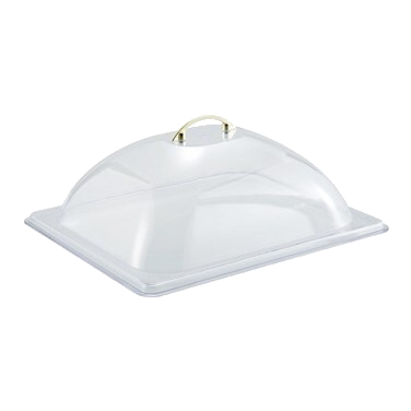 Winco Dome Cover 1/2 Size Polycarbonate 13.5" x 11" x 4.4" C-DP2
