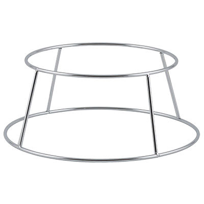 Seafood Tray Rack for ASFT-Series Chrome Plated 7-3/8" Top Diameter x 9-5/8" Bottom Diameter