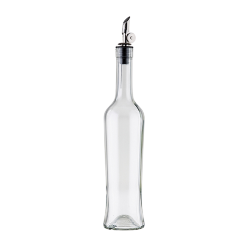 TableCraft Oil Bottle 17 oz Clear Glass