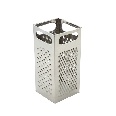 Grater Boxed Stainless Steel 9" x 4"
