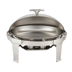 Madison Chafer Oval Stainless Steel 8 qt.