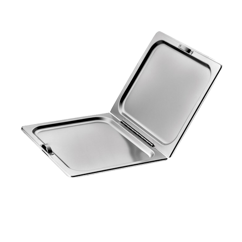 Steam Table Pan Cover Hinged Full Size Stainless Steel
