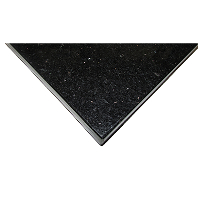 superior-equipment-supply - Oak Street Mfg - Oak Street Round Table Top 36" Diameter 1-1/4" Thick Granite Black Galaxy