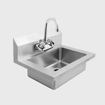 Atosa Stainless Steel 18" Side Splash Hand Sink