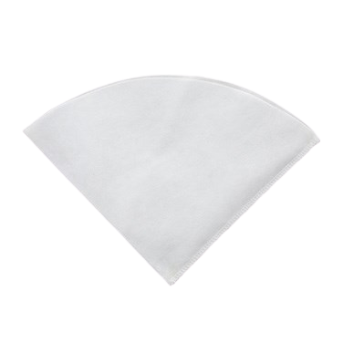 Filter Paper Cone Shaped Heat Resistant Rayon Cloth - 10 Pieces/Box