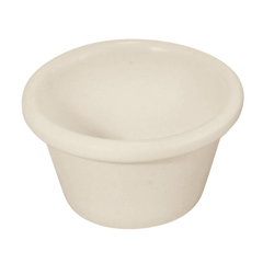 Ramekin Plain 2 oz. White Melamine - One Dozen