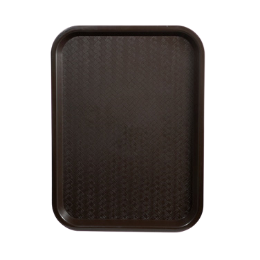 Fast Food Tray BPA Free Polypropylene 12" x 16" Burgundy