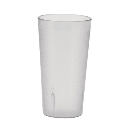 Tumbler Pebbled 12 oz. Amber Plastic - One Dozen