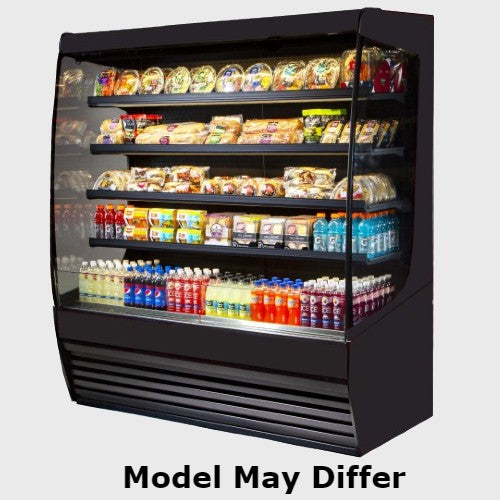 Federal Vision Series Refrigerated High Profile Merchandiser Curved Ends 48"