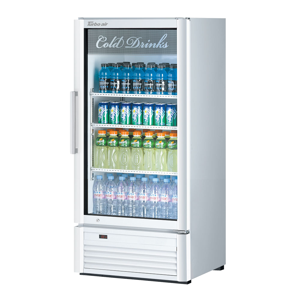 superior-equipment-supply - Turbo Air - Turbo Air 25.75"Wide Stainless Steel One Section Refrigerated Merchandiser