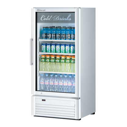 superior-equipment-supply - Turbo Air - Turbo Air 25.75"Wide Stainless Steel One Section Refrigerated Merchandiser