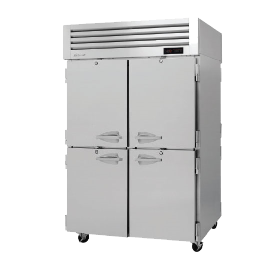 superior-equipment-supply - Turbo Air - Turbo Air 51.75" Wide Twp-Section Stainless Steel Pass-Thru Heated Cabinet -