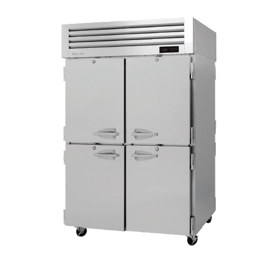 superior-equipment-supply - Turbo Air - Turbo Air 51.75" Wide Twp-Section Stainless Steel Pass-Thru Heated Cabinet -