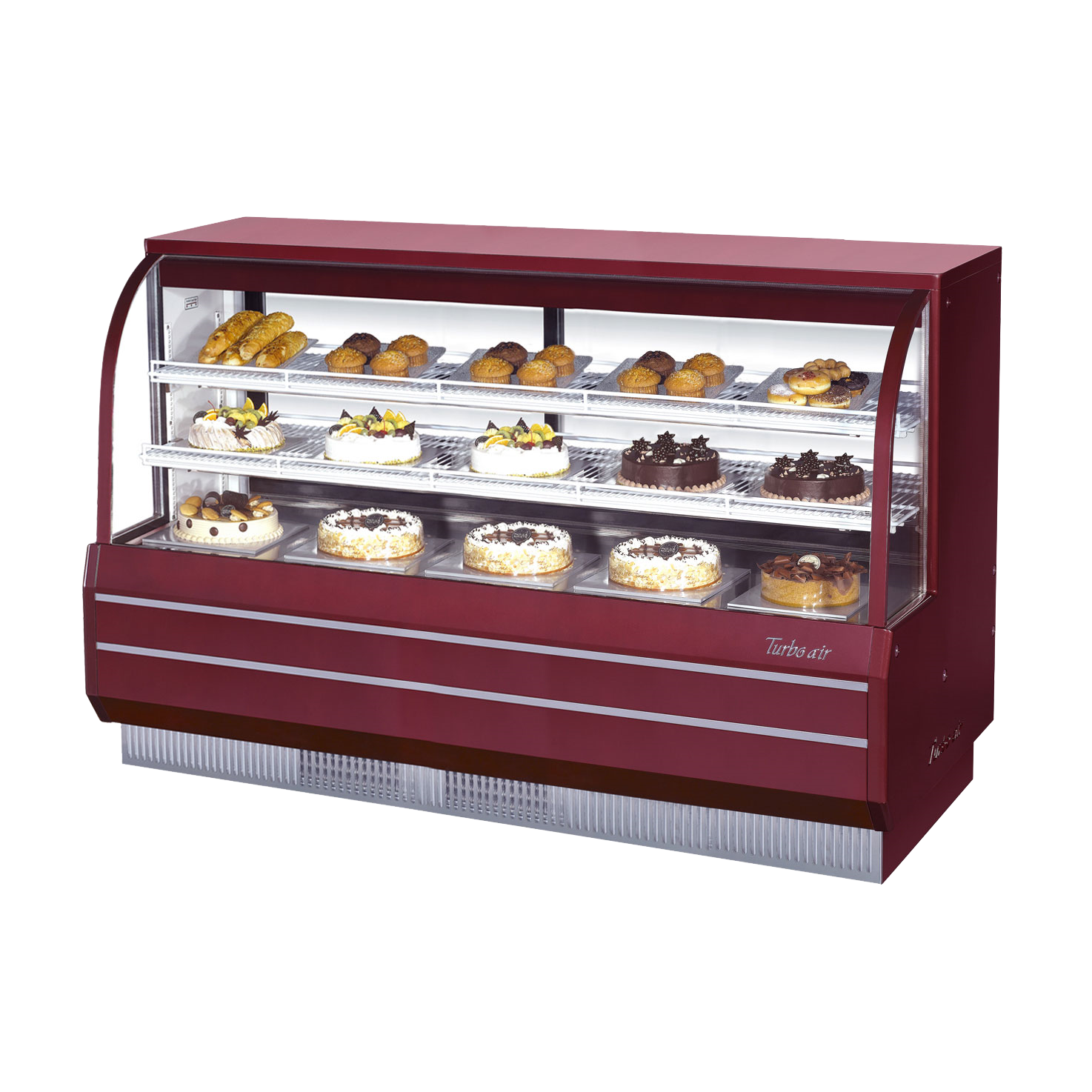 superior-equipment-supply - Turbo Air - Turbo Air 72.5" Wide Stainless Steel Refrigerated Bakery Case