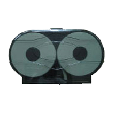 superior-equipment-supply - Winco - Twin Rolls Toilet Paper Dispenser 9-1/2" Diameter x 4"H