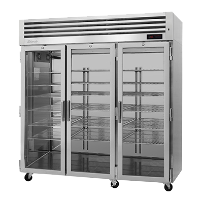 superior-equipment-supply - Turbo Air - Turbo Air 77.75" Wide Three-Section Stainless Steel Reach-In Heated Cabinet