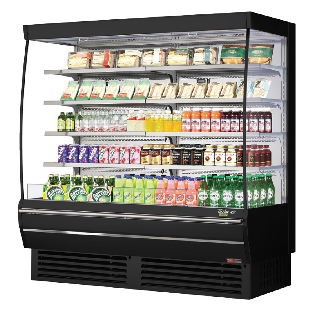 superior-equipment-supply - Turbo Air - Turbo Air 22. Cubic Feet Vertical Open Display Merchandiser