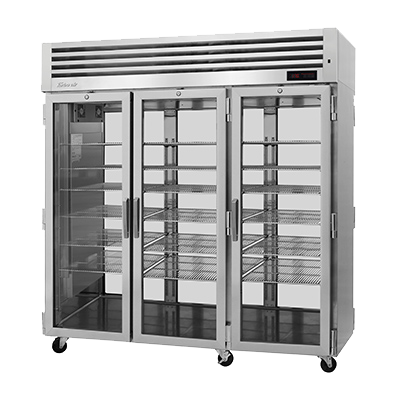 superior-equipment-supply - Turbo Air - Turbo Air 77.75" Wide Three-Section Stainless Steel Pass-Thru Heated Cabinet