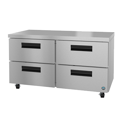 superior-equipment-supply - Hoshizaki - Hoshizaki Stainless Steel Two Section Four Drawer Undercounter Refrigerator