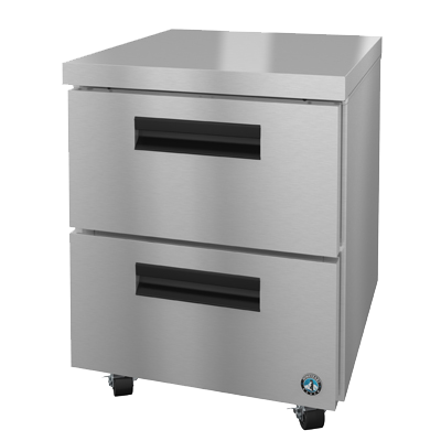 superior-equipment-supply - Hoshizaki - Hoshizaki 27"W Stainless Steel Undercounter Reach In One-Section Refrigerator