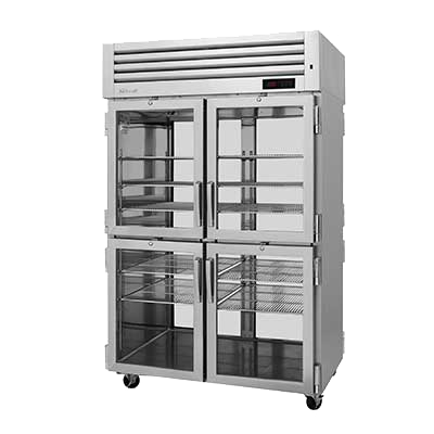 superior-equipment-supply - Turbo Air - Turbo Air 51.75" Wide Two-Section Stainless Steel Pass-Thru Heated Cabinet